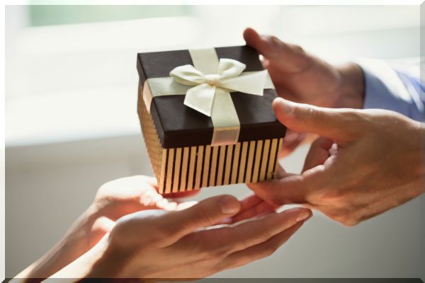 trading algorithmique : Etiquette de cadeaux